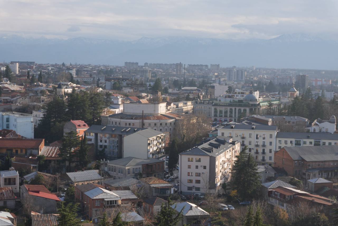 Вид на город